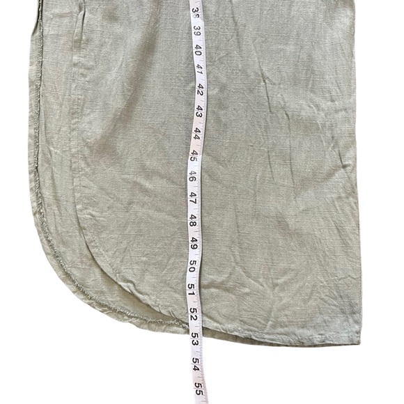 Via Vai by Pollero Italian Boutique Viscose Linen blend  Wide Leg Romper Sz S/M - Picture 12 of 14